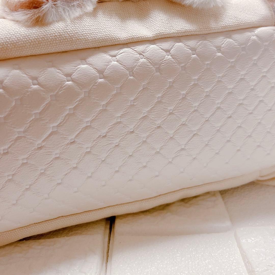 コヤンイサムチョン ヒョウ柄 猫 フリルトートバッグ レース