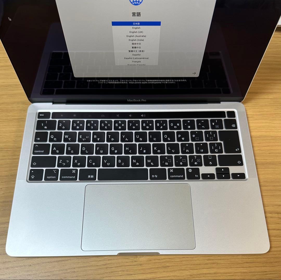 MacBook Pro 2020 M1/16GB/512GB 本体