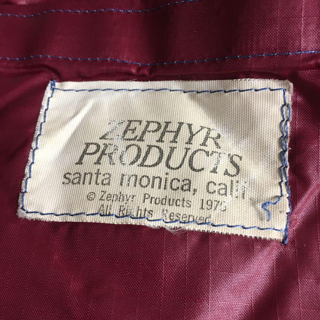 貴重 当時物 ■ オールドスケート ZEPHYR 中綿ベスト