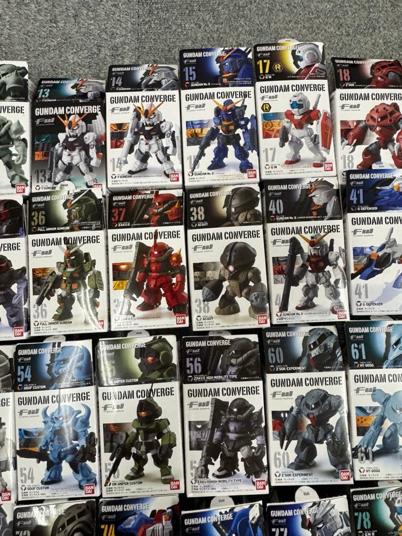 GUNDAM CONVERGE フィギュアセット SP 内袋未開封