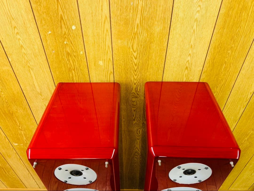 Fostex フォステクス ペアスピーカー G1302 　レッド