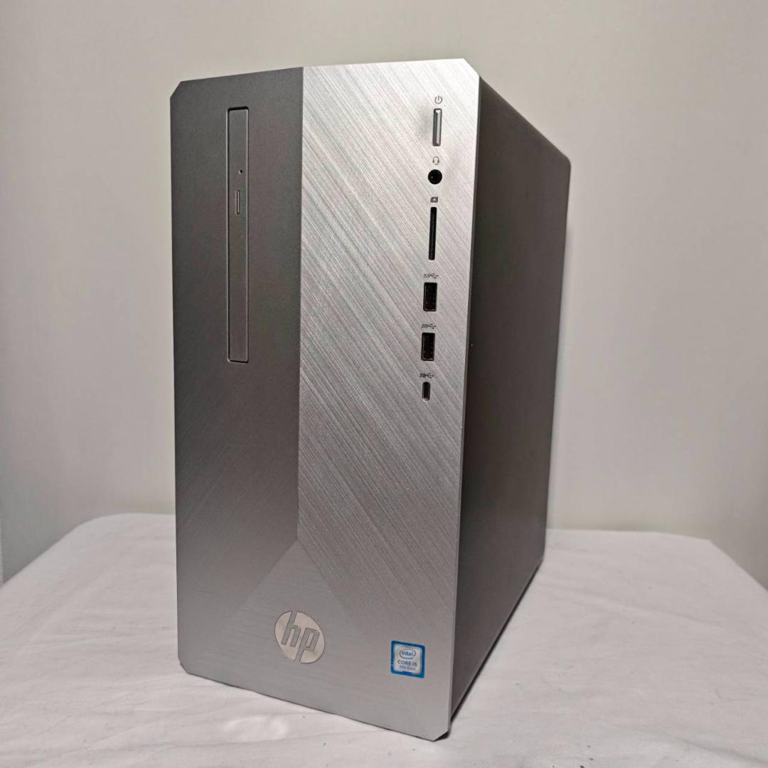 ゲーミングPC/i5 9400F/500GB/AMDグラボ/Office/HP