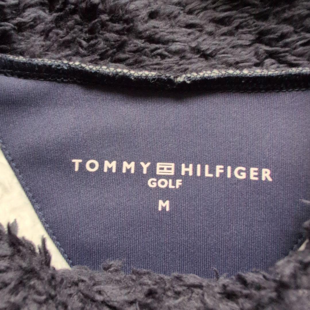 【美品】トミーヒルフィガーゴルフ　タートルネックセーター　フリース　M