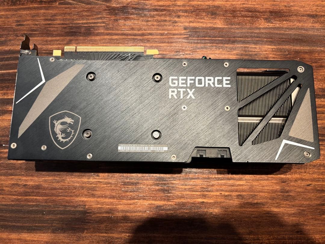 即買いok msi geforce 3070 ti ventus 3x送料込み