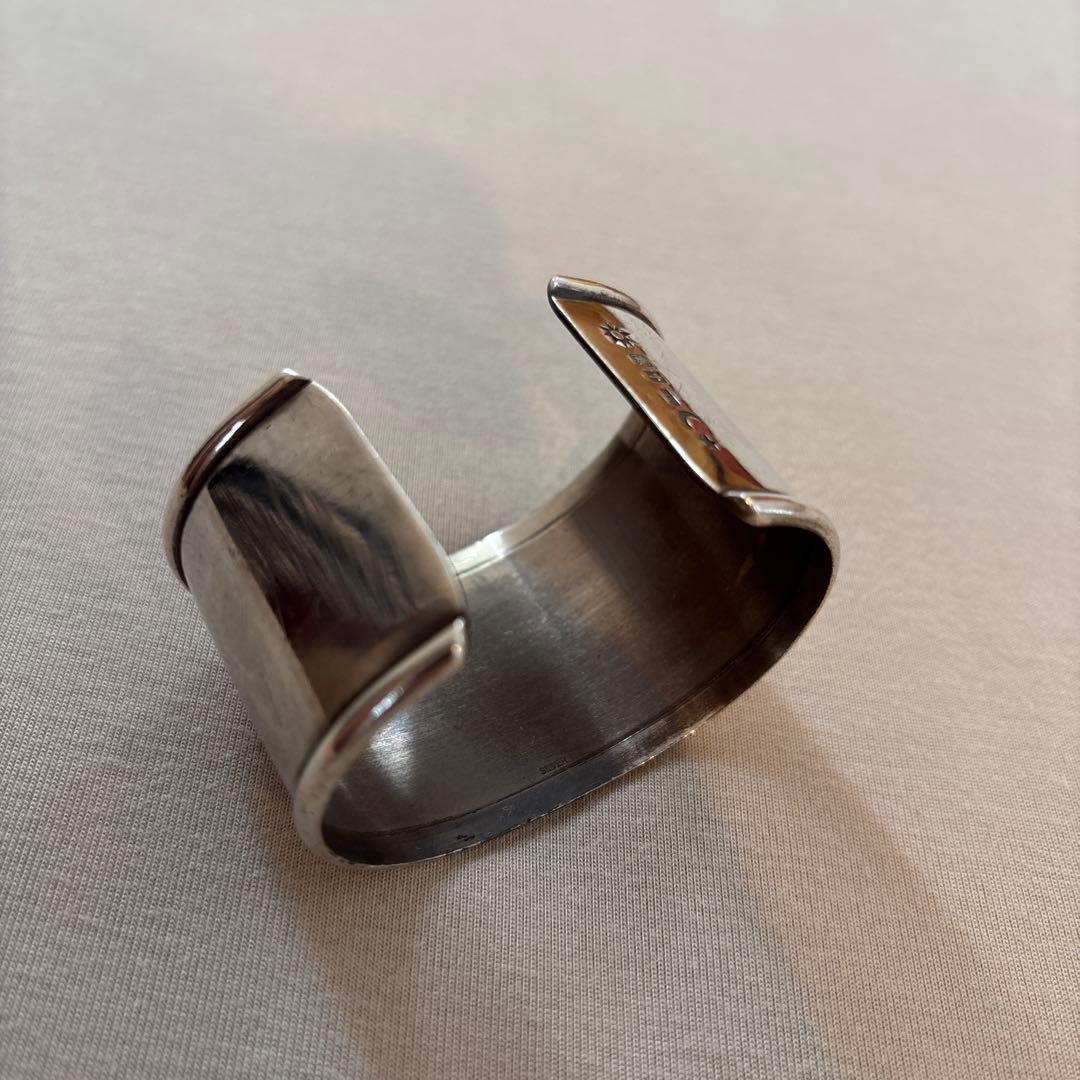 SYMPATHY OF SOULシルバー 幅広バングル