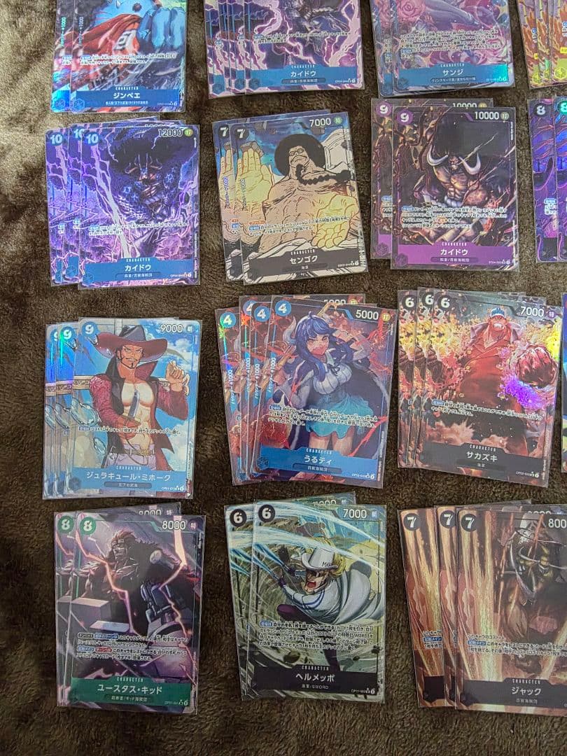 ワンピースカード　パラレル　まとめ売り　103枚