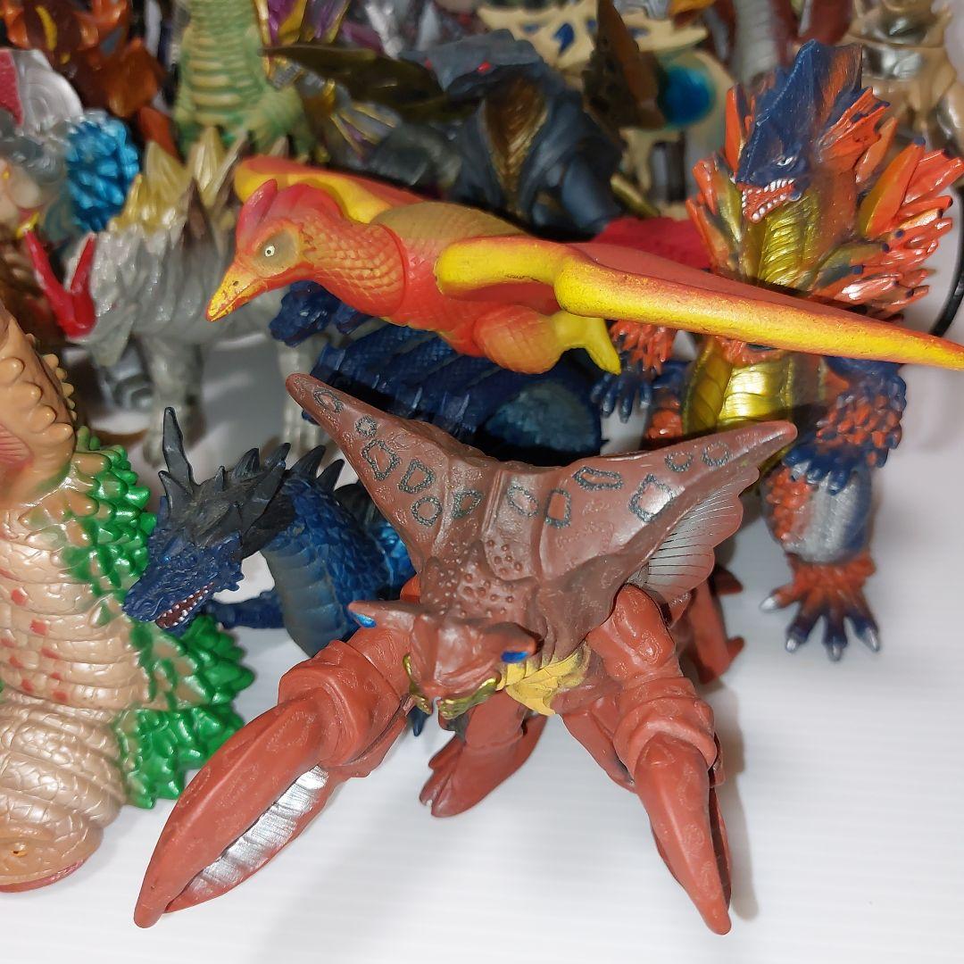 ウルトラマン　怪獣シリーズ　旧ウルトラ怪獣　まとめ売り43体！　　当時物ソフビ