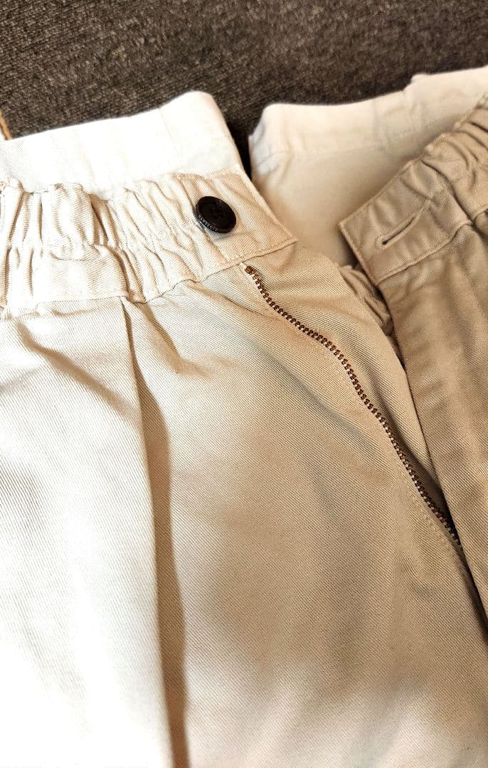 ハーベスティ HARVESTY サーカスパンツ A11709サイズ2 アイボリー