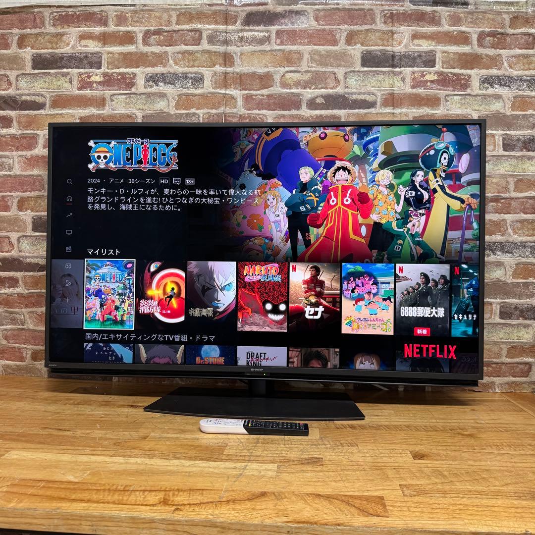シャープ 40V型 4K 液晶テレビ Android TV 4T-C40CL1
