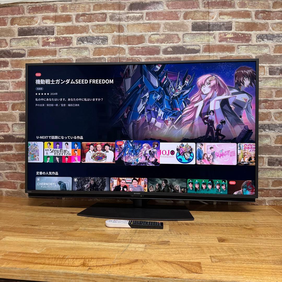 シャープ 40V型 4K 液晶テレビ Android TV 4T-C40CL1