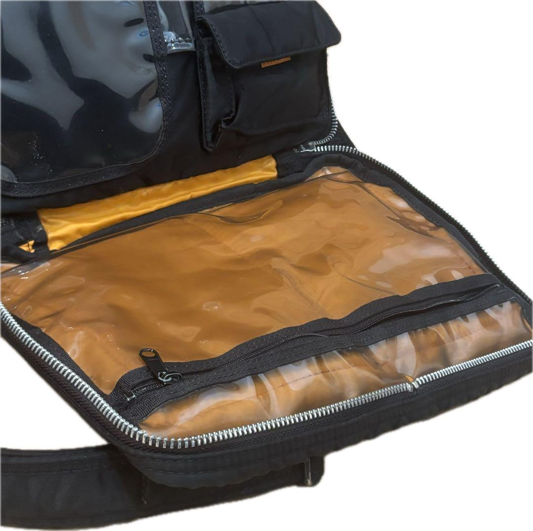 PORTER ポーター 吉田カバン タンカー ショルダーバッグ 二層 ブラック