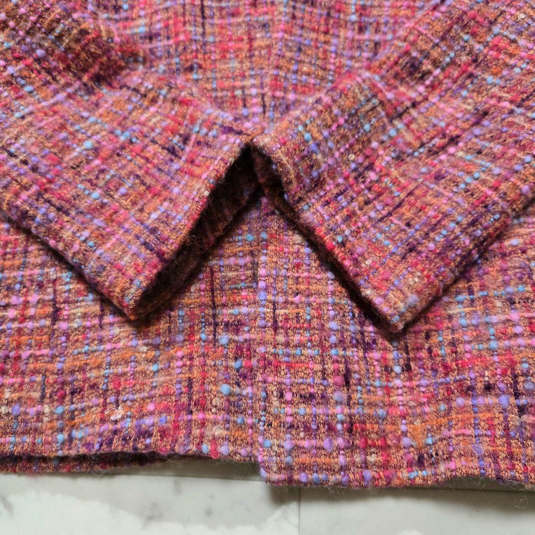 Niyaaa様 ★ マチャット オーバーサイズ ツイードノーカラージャケット