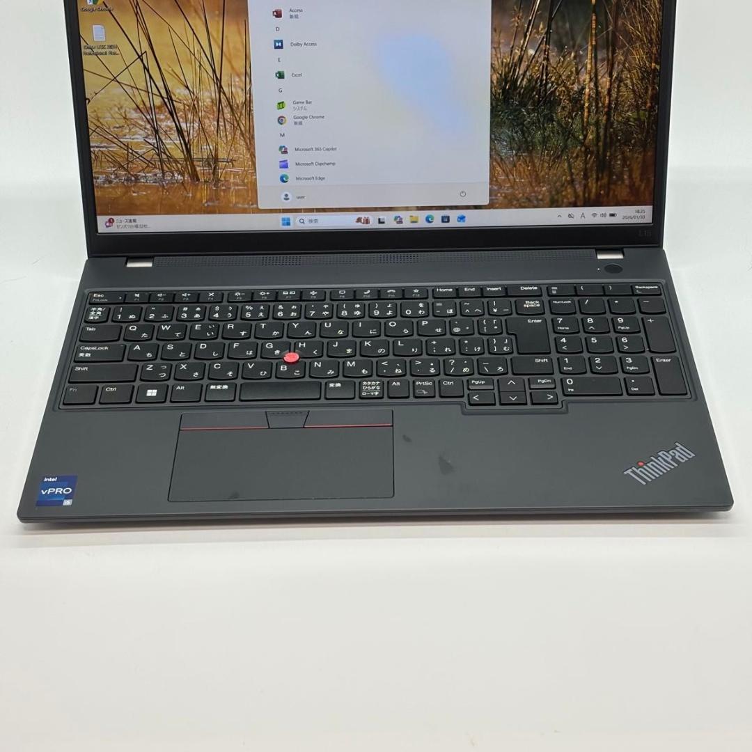 Windowsノート本体 ThinkPad L15 Core i5 1245U/16GB/256GB