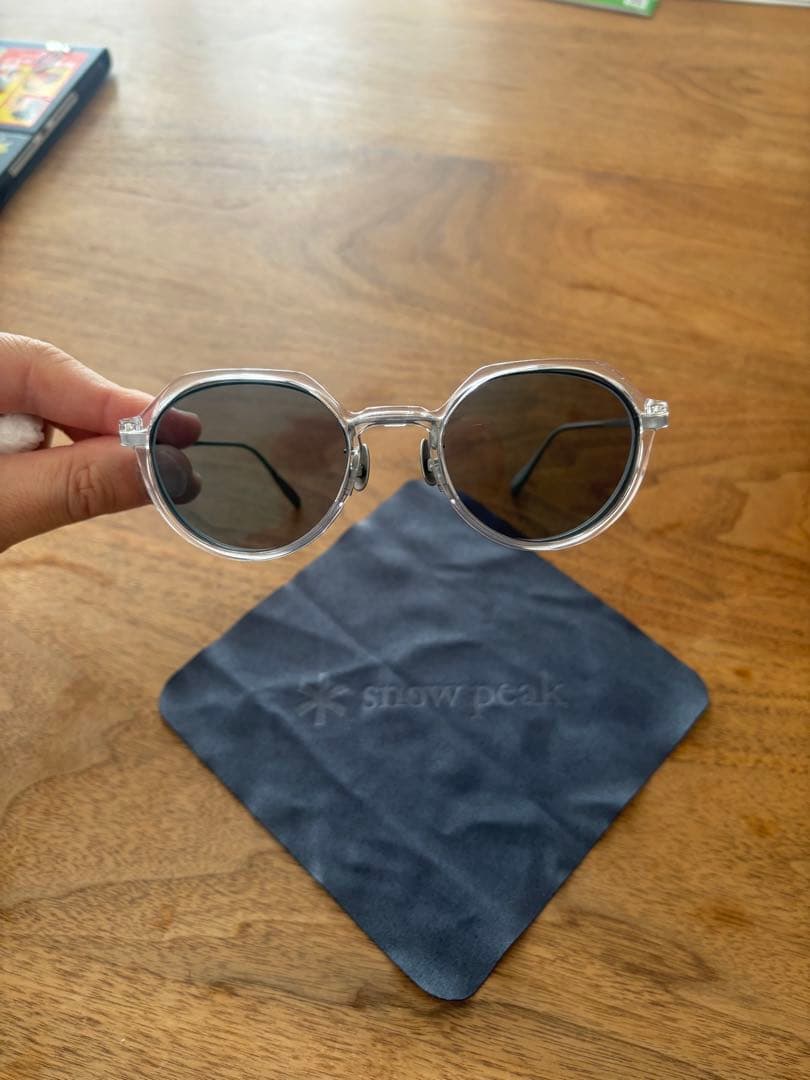  peak JINS メガネ　サングラス