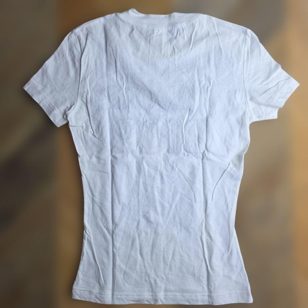 ガリアーノ期　ディオール　Tシャツ　カットソー　J'ADORE ロゴ　白　y16