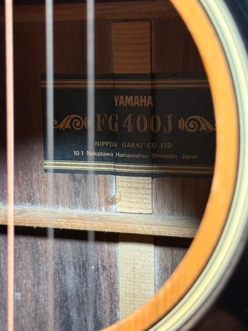 YAMAHA FG-400J 黒ラベル　ヤマハ　ジャパンビンテージ　美品