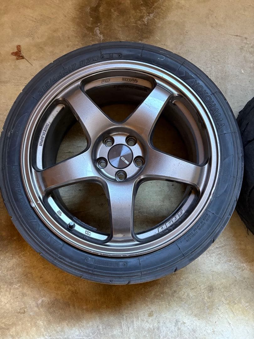 T*2様 エンケイ PF05(17インチ8J+38) 5h-100 ドリケツなど