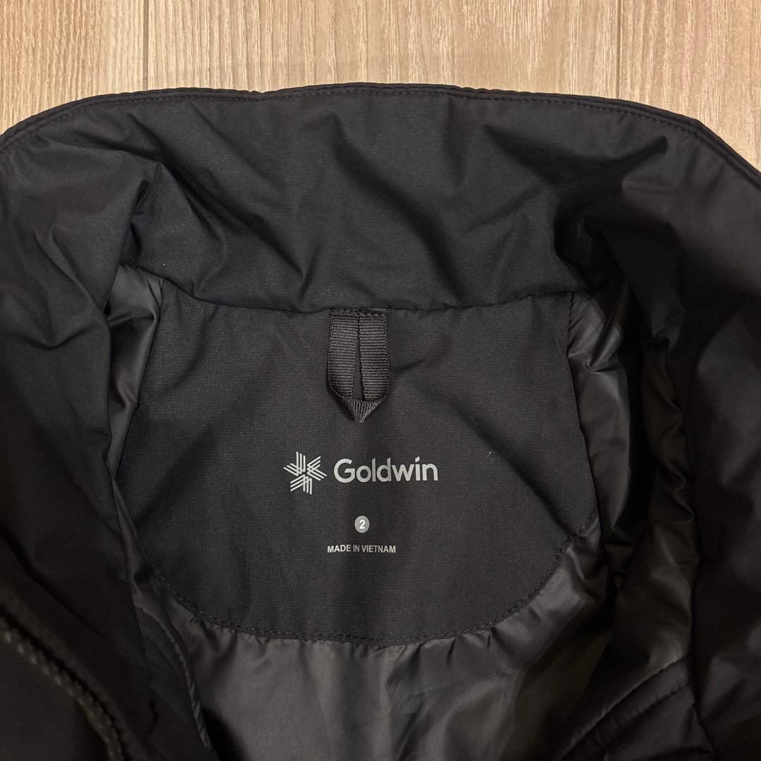 【タグ有】Goldwin WINDSTOPPER Puffy Mil Vest