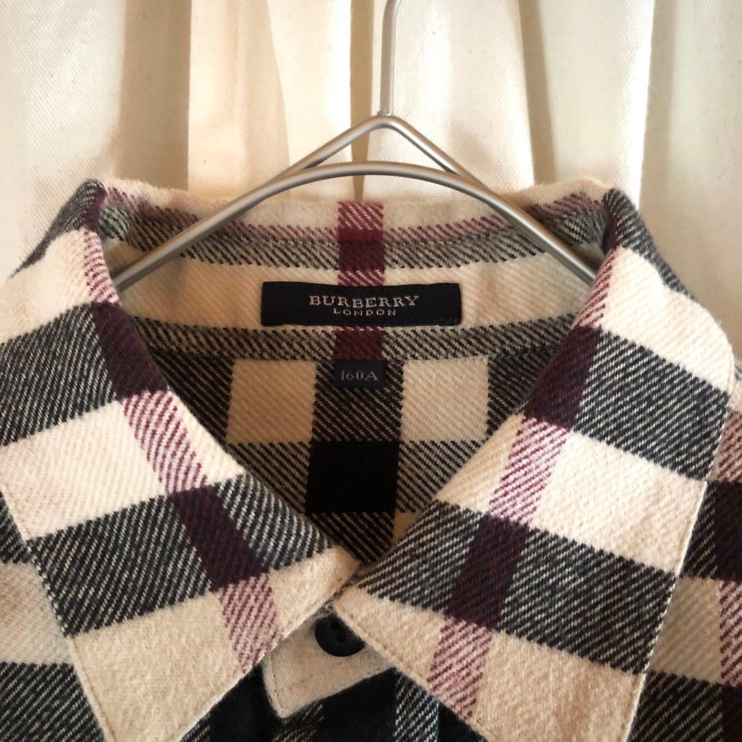 BURBERRY ノバチェック　長袖ネルシャツ　入手困難　即完売モデル