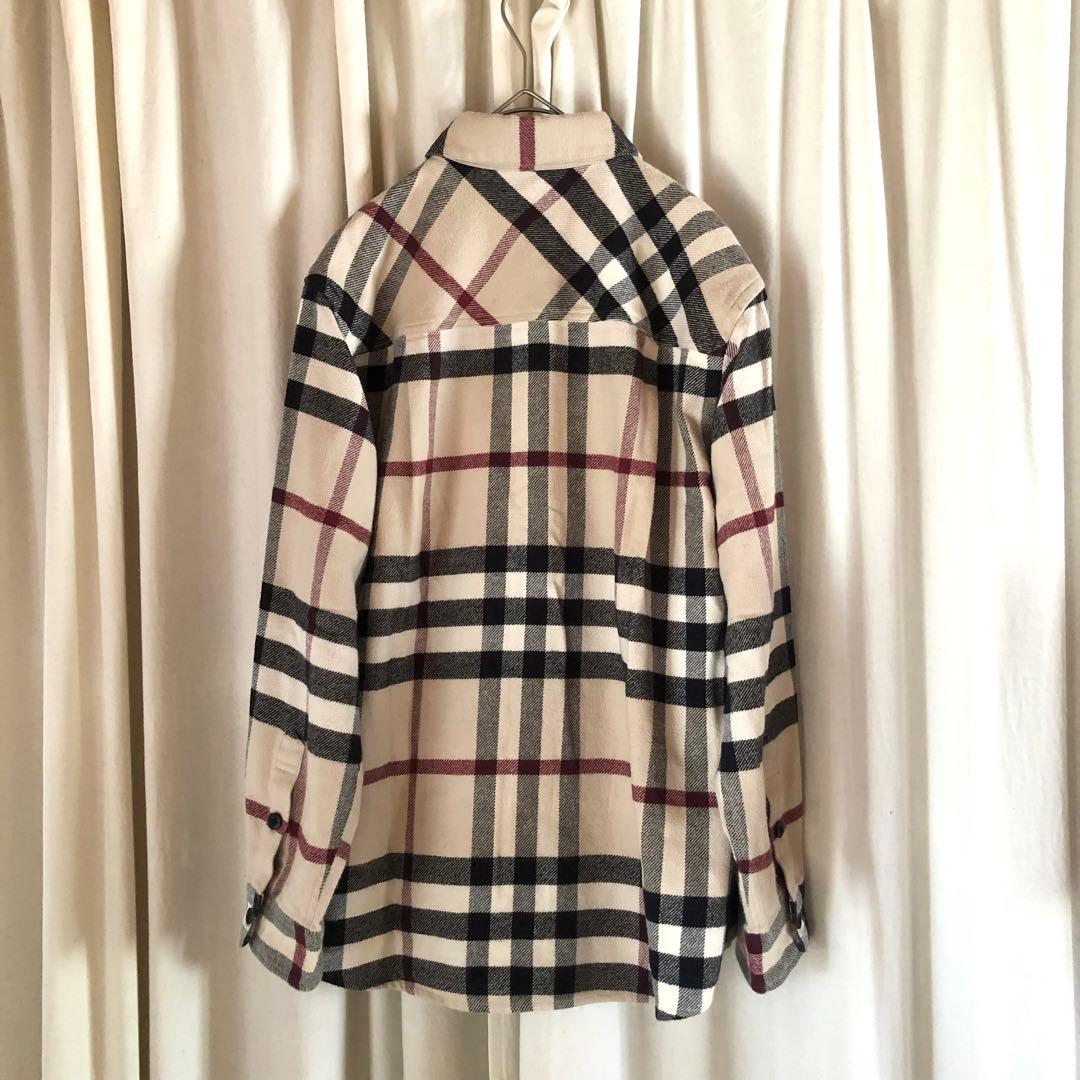 BURBERRY ノバチェック　長袖ネルシャツ　入手困難　即完売モデル