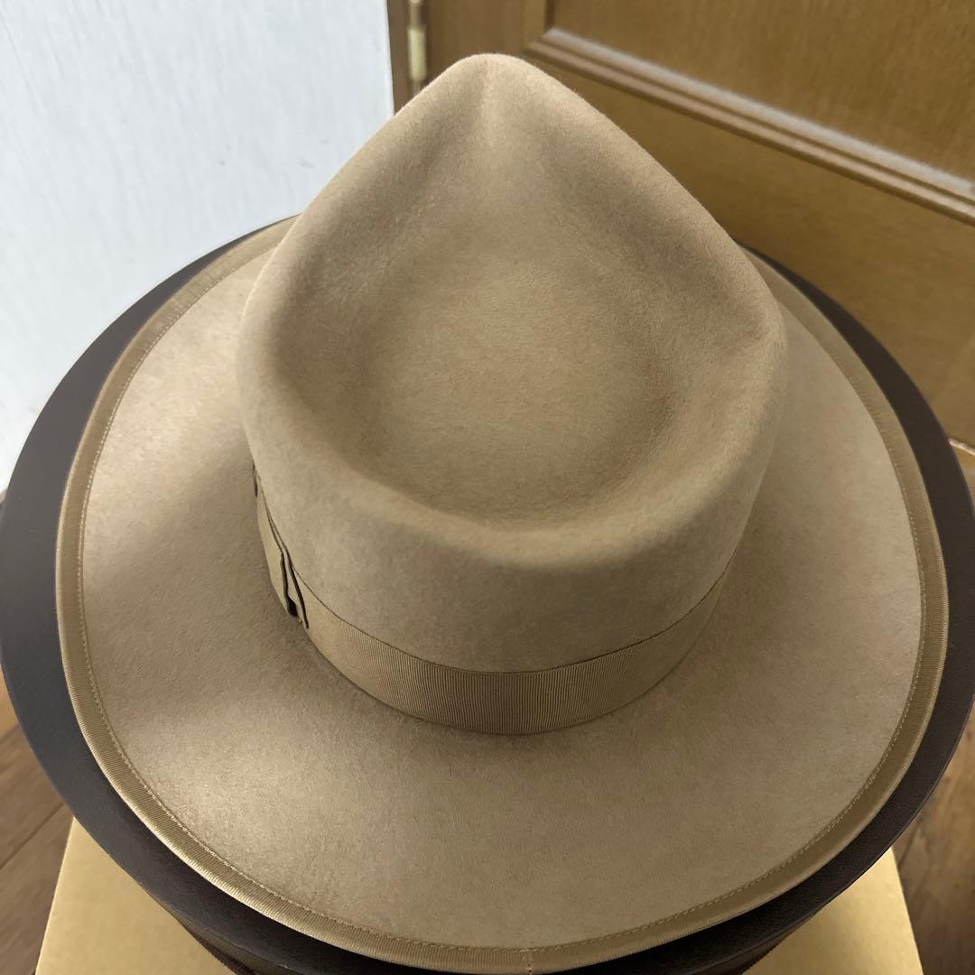 THE FAT HATTER サンドベージュ　オーダーハット