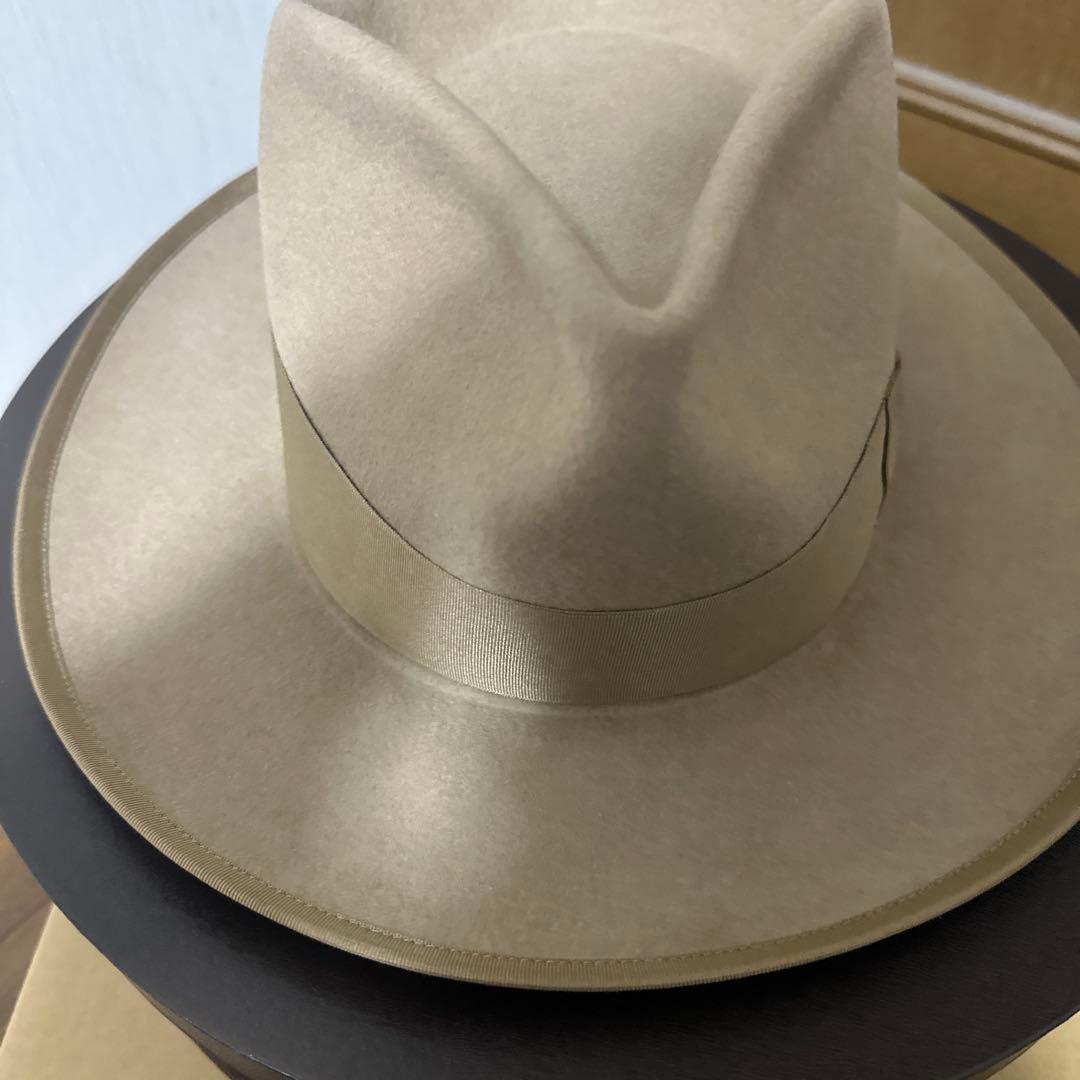 THE FAT HATTER サンドベージュ　オーダーハット