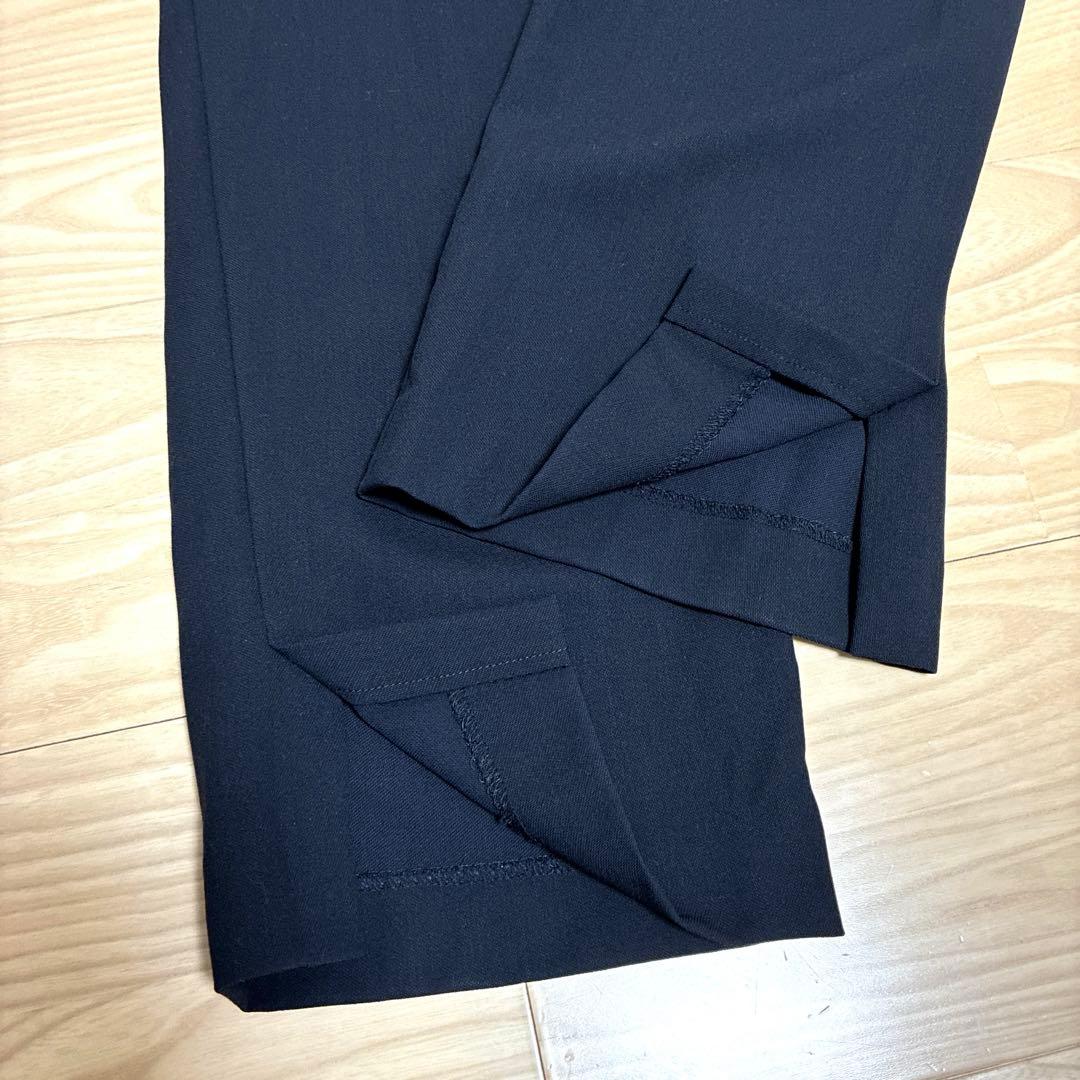 AURALEE サイドスリットスラックス ネイビー 4