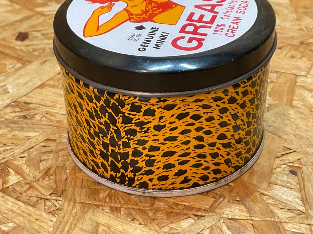 希少 CREAM SODA 当時物 グリース缶 パメード 中身入り