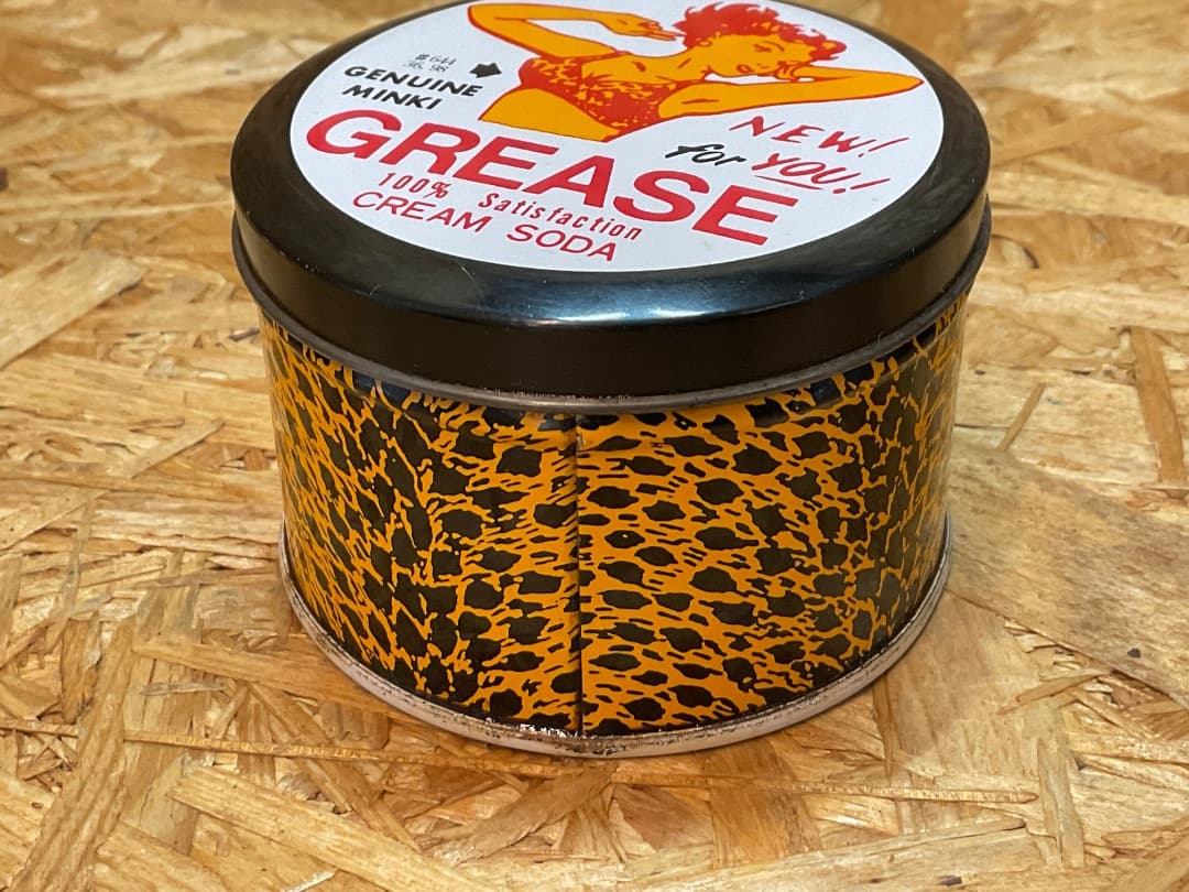 希少 CREAM SODA 当時物 グリース缶 パメード 中身入り