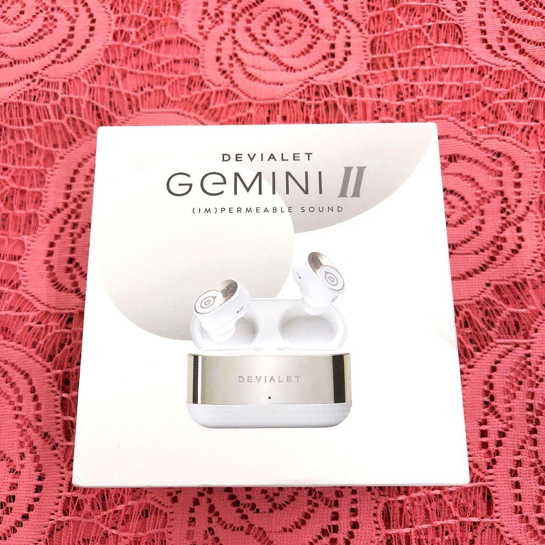 MD-1066-308☆DEVIALET　GeMINI Ⅱ　ワイヤレスイヤホン