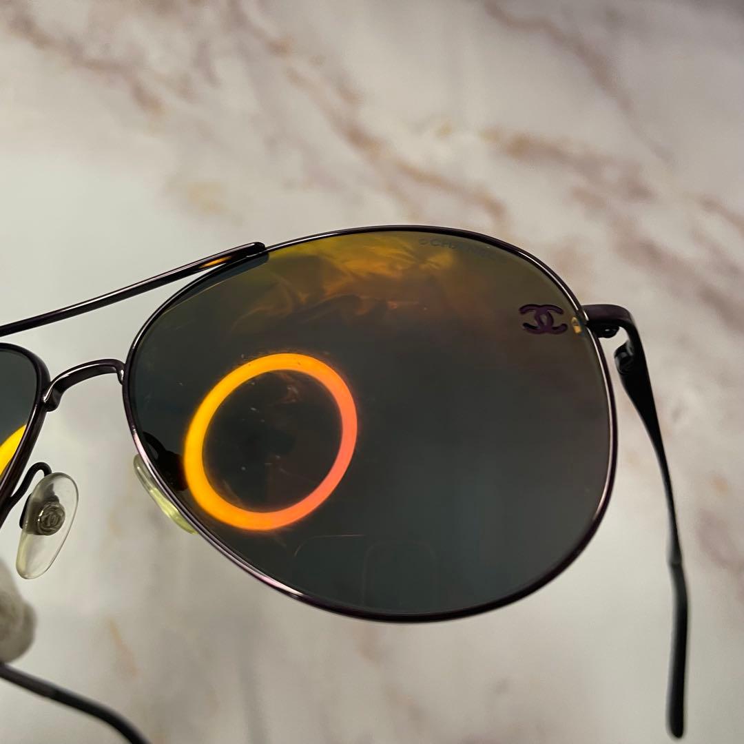 CHANEL シャネル ティアドロップ Y2K モード サングラス ケース付き