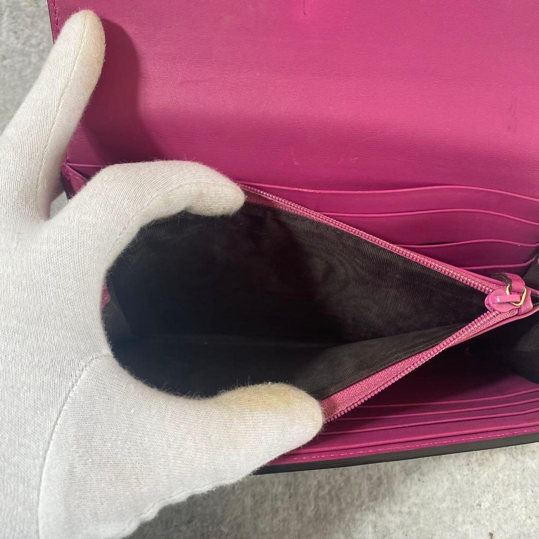 GUCCI グッチ 長財布　コンチネンタルウォレット GGスプリーム　バイカラー