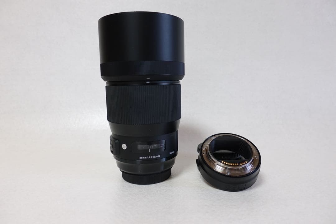 美品❗️シグマArt 135mm F1.8 DG HSM RFマウントアダプタ付❗️