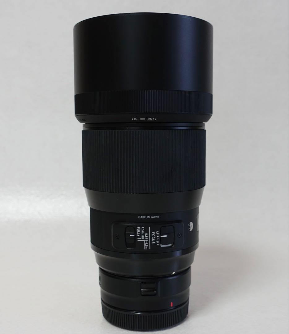 美品❗️シグマArt 135mm F1.8 DG HSM RFマウントアダプタ付❗️