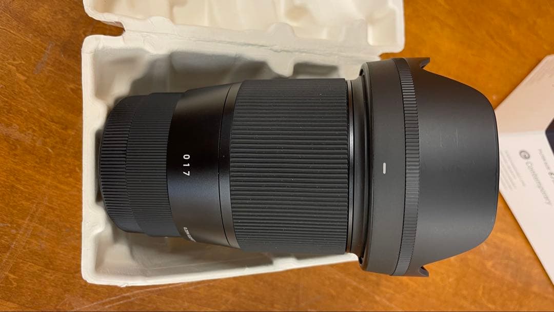 SIGMA 16mm F1.4 DC DN(Sony Eマウント)美品 シグマ