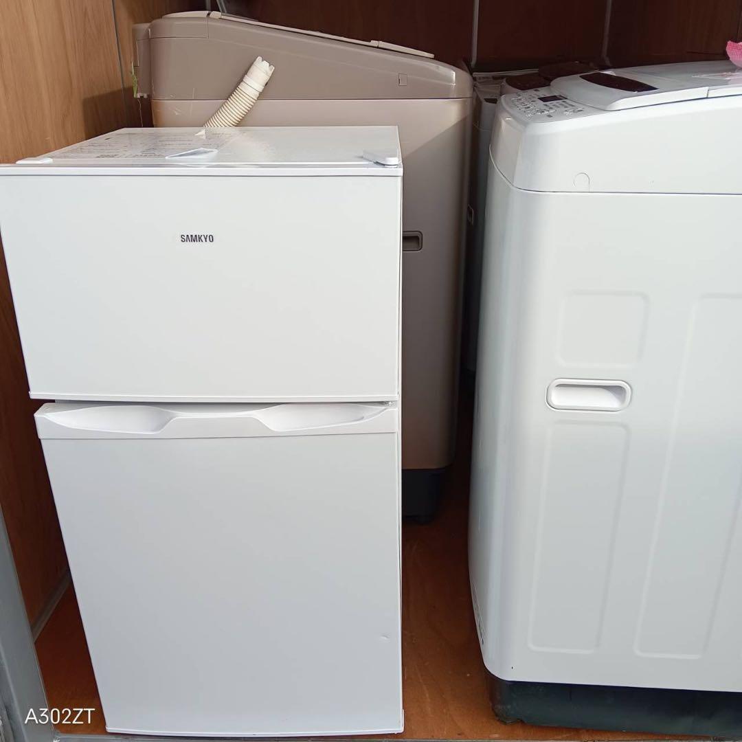 158 送料設置無料 SAMKYO　新生活　冷蔵庫　安い 95L