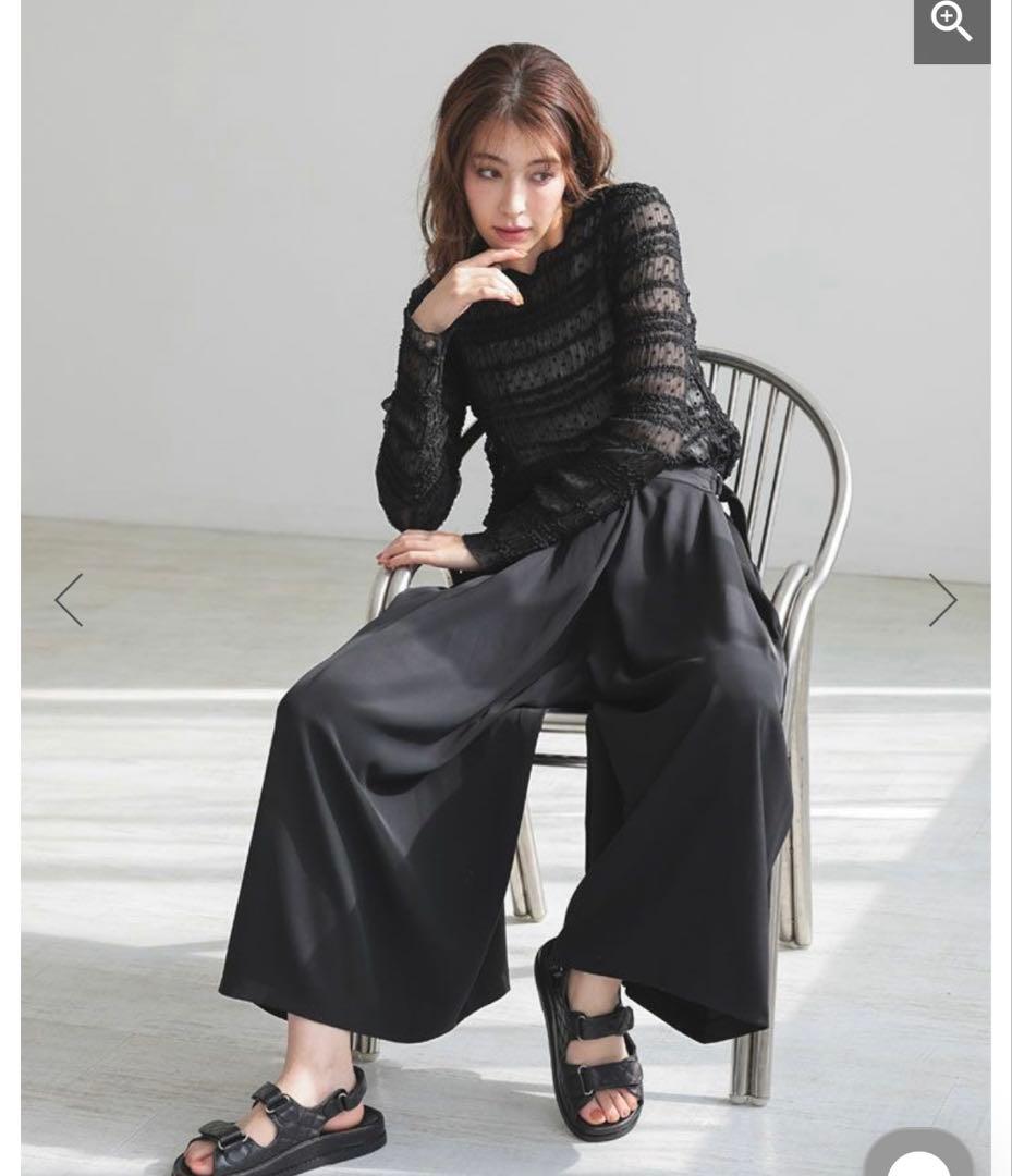 【新品未使用】donoban パンツ　hichanコラボ　ブラック　ショート