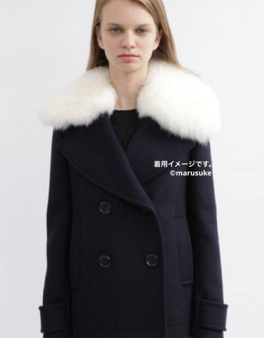 JILL STUART リアルフォックスファー　ピーコート　Pコート