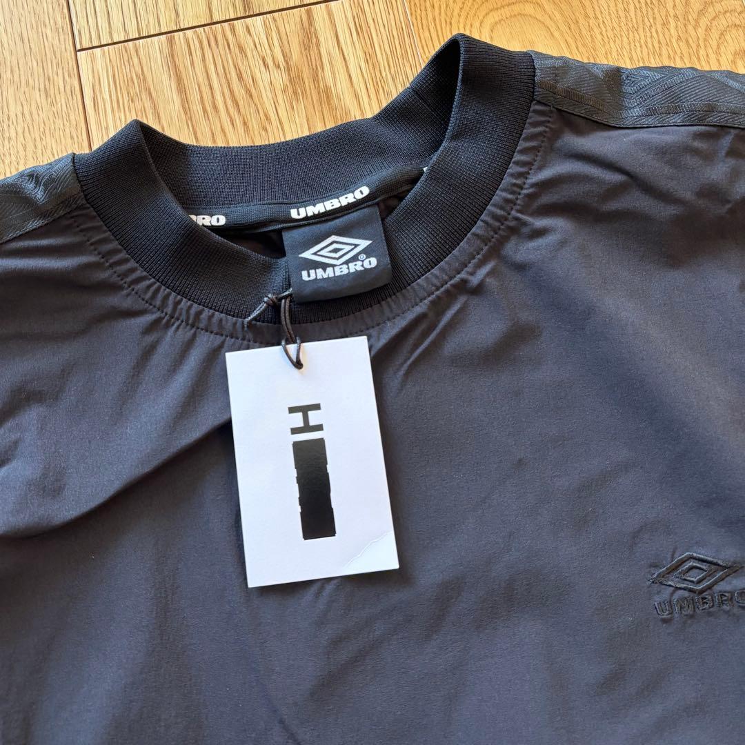 UMBRO x BEAUTY&YOUTHダークグレー トラックトッププルオーバー