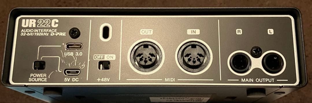 UR22C Steinberg オーディオインターフェース