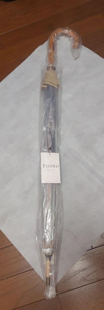 【新品】サードマガジン 傘 ベージュ コラボ Sサイズ