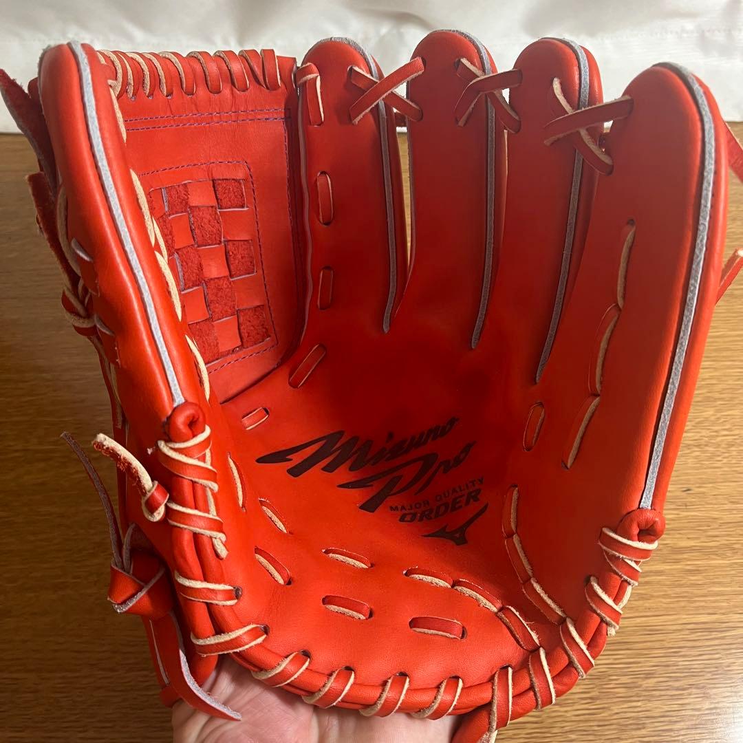 ミズノプロ 一般軟式 グローブ グラブ 投手 ピッチャー用 極美品 オーダー