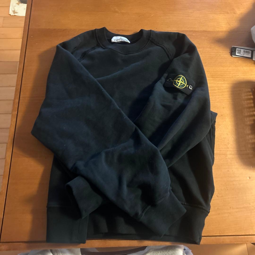 STONE  ブラック スウェット トレーナータグ付き