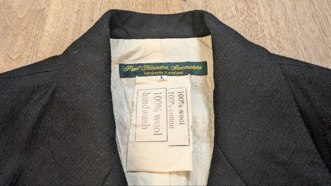 【超美品】Paul Harnden BLAZER wool Lサイズ