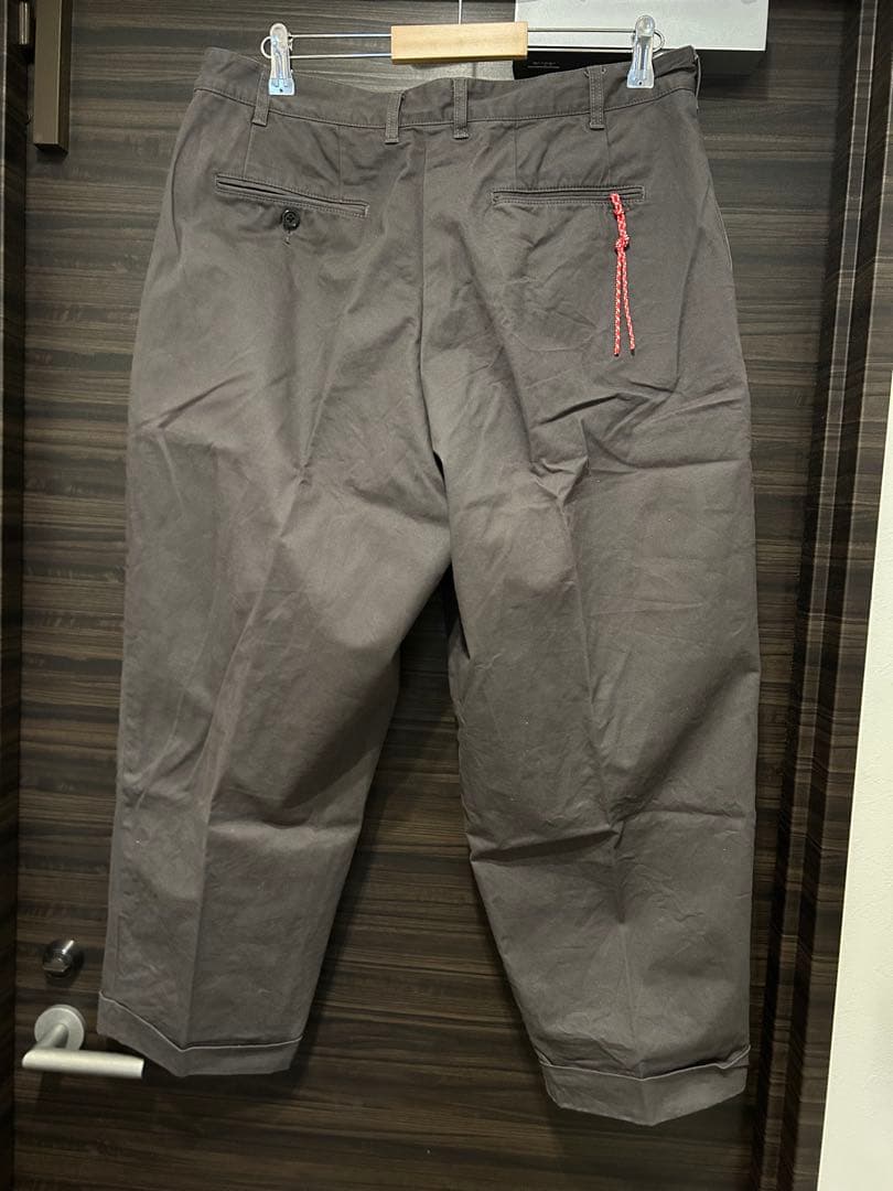 BEAMS JAPAN 2プリーツチノ　パンツ