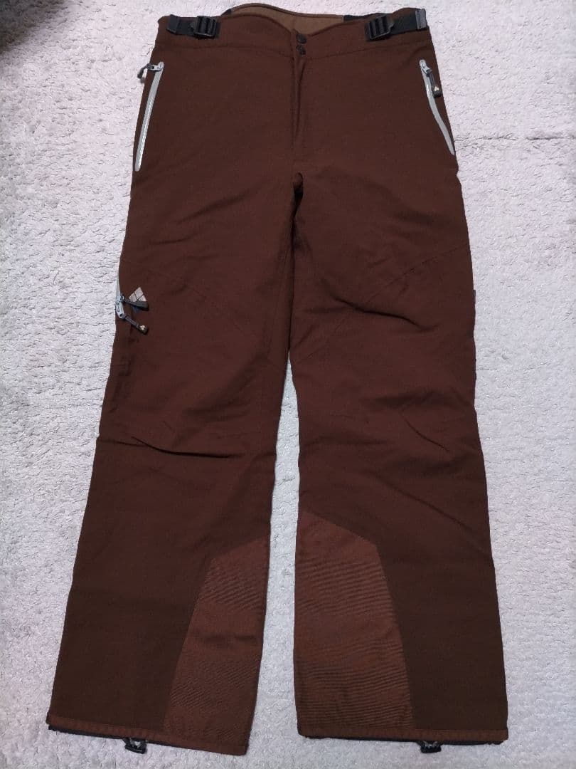 モンベル　ドライテック　インシュレーテッド パンツ　ブラウン