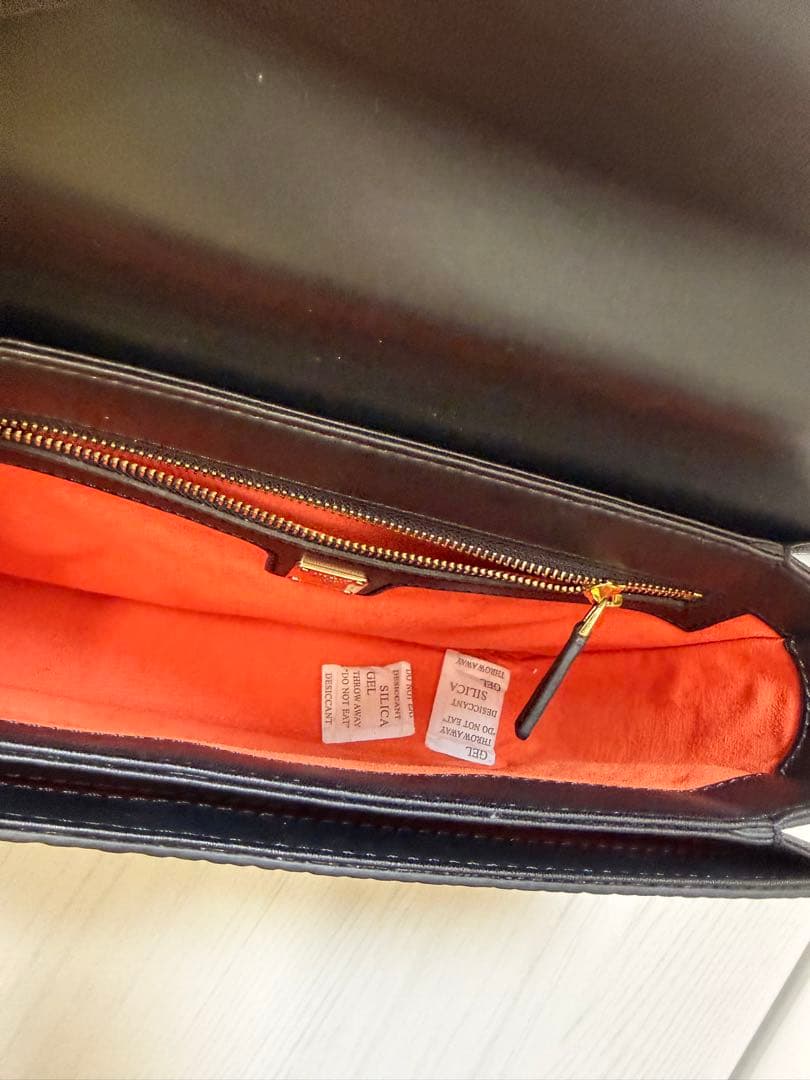 MCM ブラックレザーハンドバック2wayショルダーバッグ