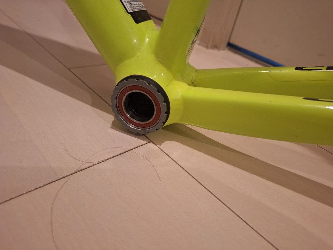 Cannondale CAAD12 ロードバイクフレーム 蛍光イエロー