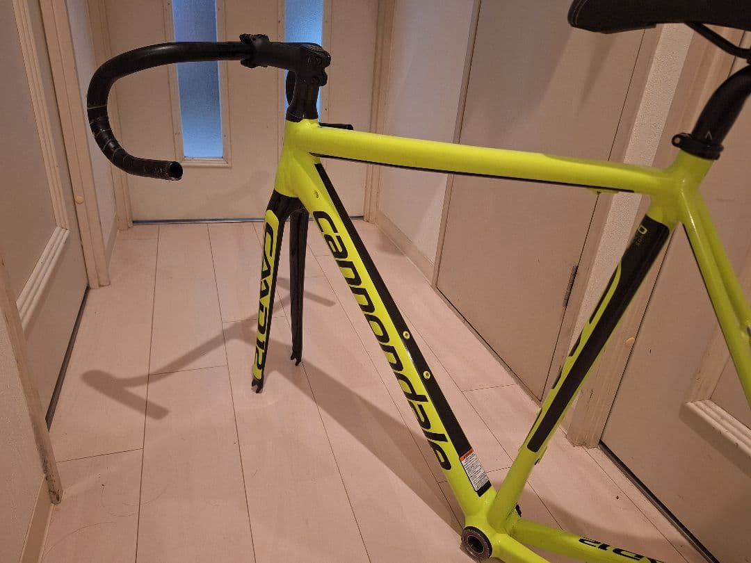 Cannondale CAAD12 ロードバイクフレーム 蛍光イエロー