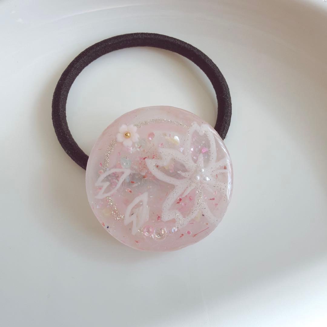 ひまういページ　レジンヘアゴム 6点 ポニーフック2点　クリップ3点